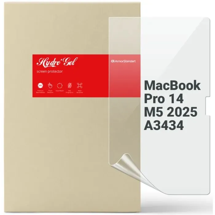 Пленка защитная Armorstandart hydrogel MacBook Pro 14 M5 2025 A3434 (ARM93864)