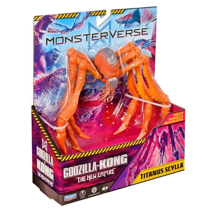 Фигурка Godzilla vs. Kong Титан Сцилла 15 см (35875CNE8) изображение 6