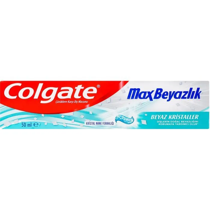 Зубна паста Colgate Max White White Crystals 50 мл (6920354837302) зображення 2