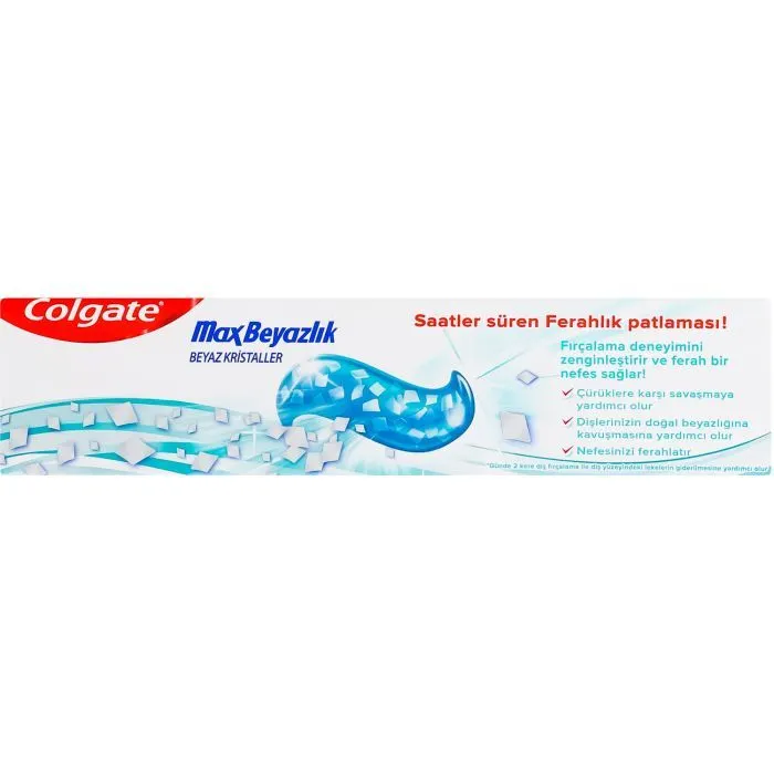Зубна паста Colgate Max White White Crystals 50 мл (6920354837302) зображення 3