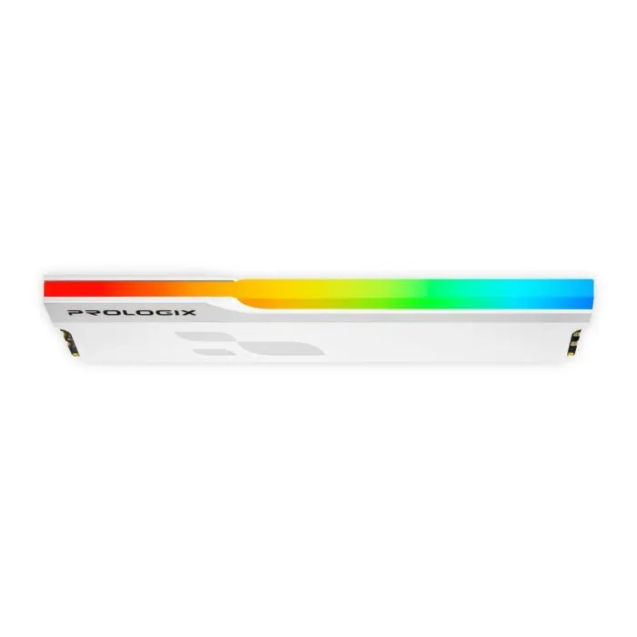 Модуль памяти для компьютера DDR4 8GB 3200 MHz Onyx White RGB Prologix (PRO8GB3200YWR4) изображение 3