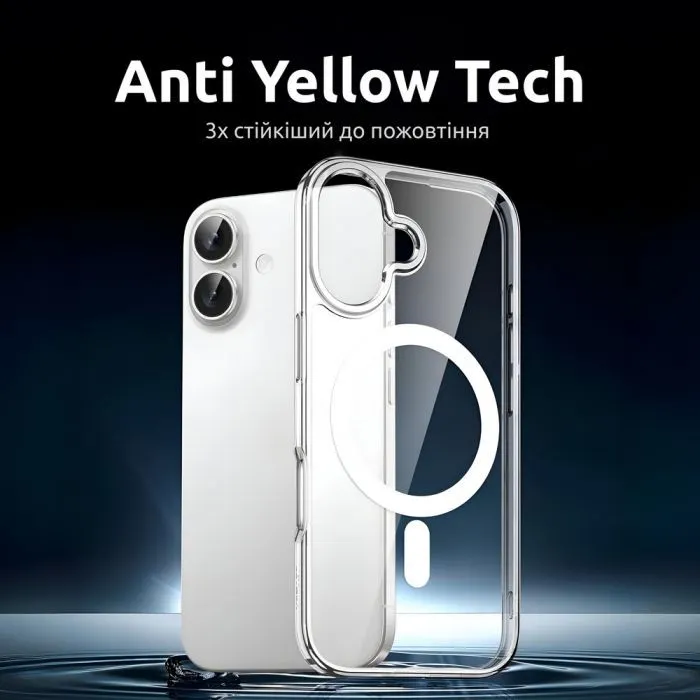 Чохол до мобільного телефона Intaleo CLEAR MagSafe Apple iPhone 16 with Box (1283126609657) зображення 4