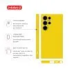 Чохол до мобільного телефона Intaleo Silicone Samsung Galaxy S24 Ultra Yellow (1283126600395) зображення 4