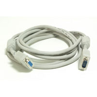 Кабель мультимедийный VGA M/F 3.0m Cablexpert (CC-PPVGAX-10)