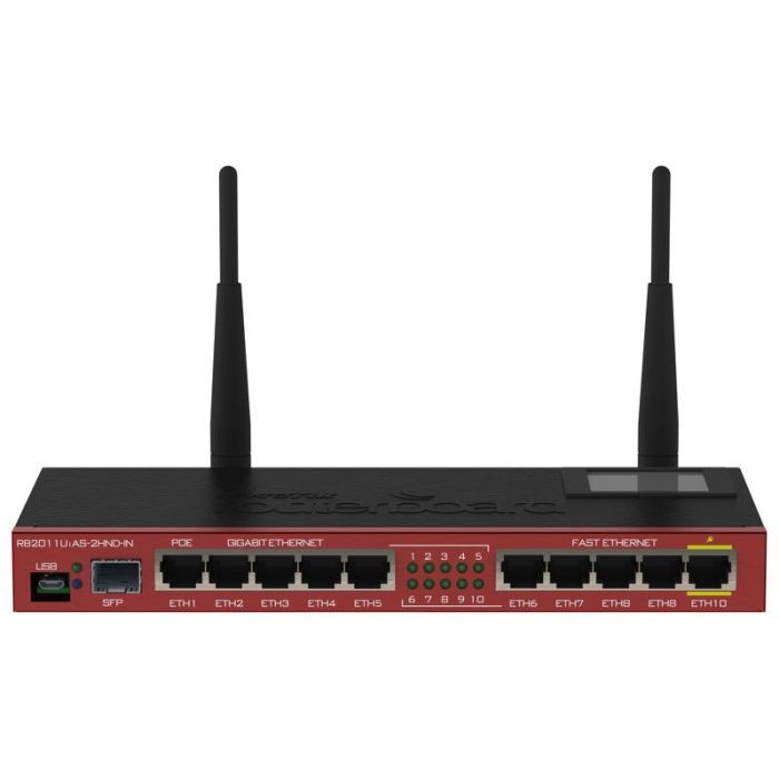Маршрутизатор Mikrotik RB2011UiAS-2HnD-IN изображение 2