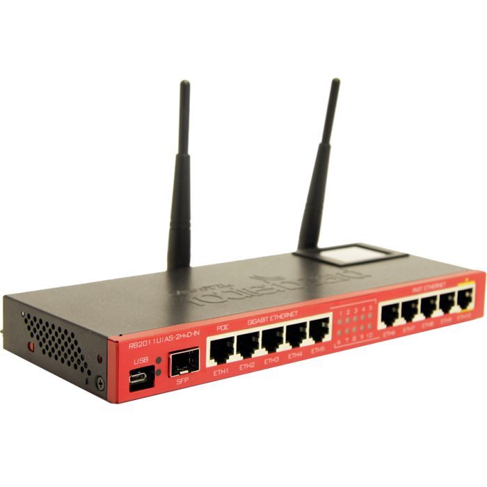 Маршрутизатор Mikrotik RB2011UiAS-2HnD-IN изображение 3