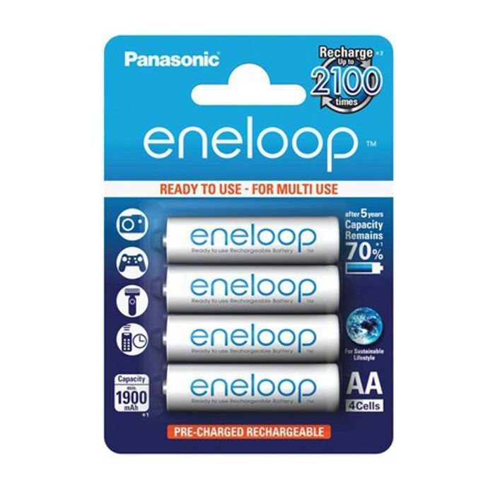 Акумулятор Panasonic Eneloop 1900mAh NI-MH * 4 (BK-3MCCE/4BE)