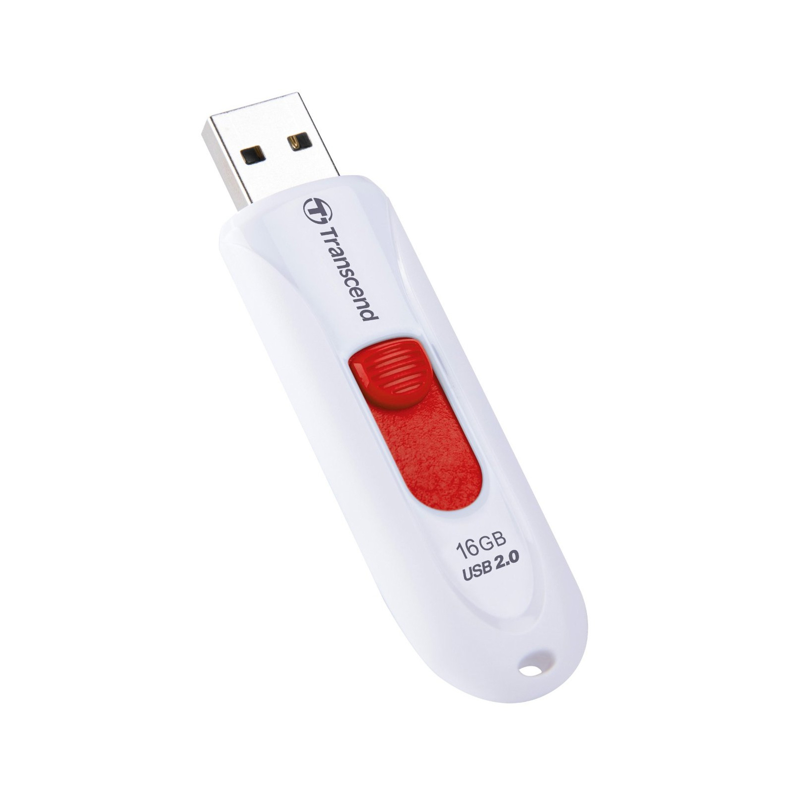 USB флеш накопичувач Transcend 16GB JetFlash 590 White USB 2.0 (TS16GJF590W) зображення 3