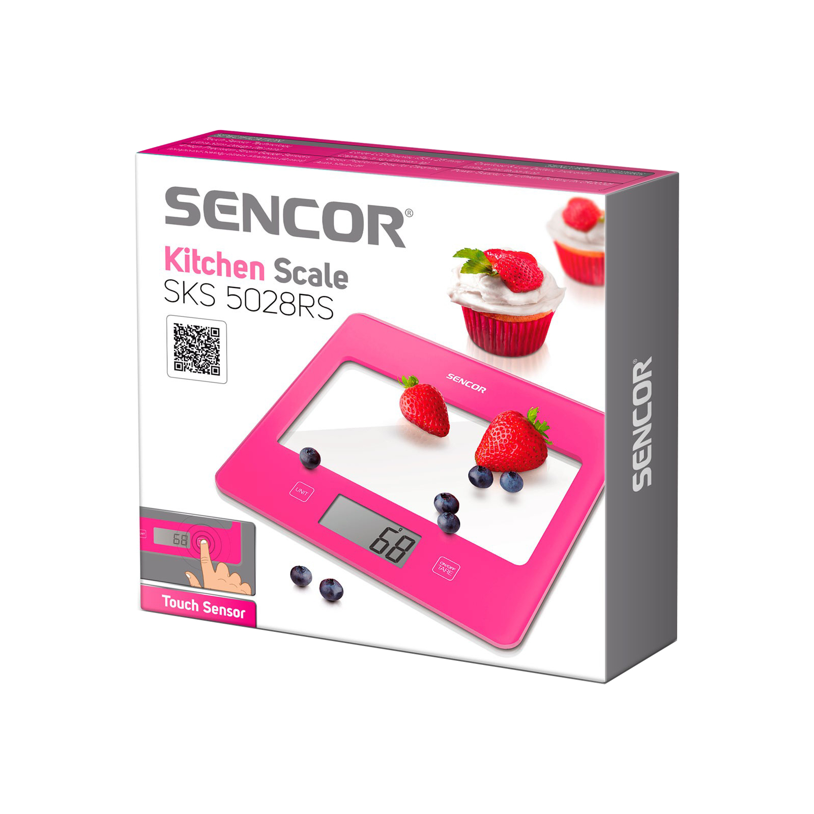 Весы кухонные Sencor SKS 5028 RS (SKS5028RS) изображение 2
