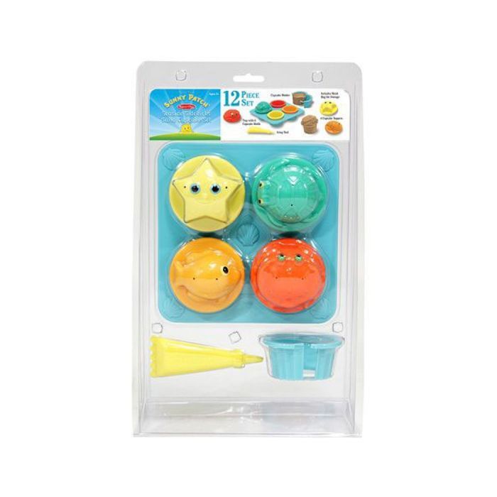 Игровой набор Melissa&Doug Песочные формы для кексиков (MD6431)