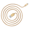 Дата кабель USB 2.0 AM to Micro 5P 0.5m Gold Just (MCR-CPR05-GLD) зображення 2