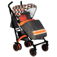 Коляска BabyHit Rainbow D200 Orange Diamond (14037)