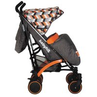 Коляска BabyHit Rainbow D200 Orange Diamond (14037) изображение 2