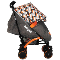 Коляска BabyHit Rainbow D200 Orange Diamond (14037) изображение 4