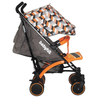 Коляска BabyHit Rainbow D200 Orange Diamond (14037) изображение 5