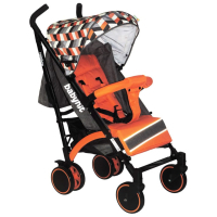 Коляска BabyHit Rainbow D200 Orange Diamond (14037) изображение 7