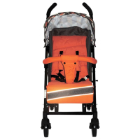 Коляска BabyHit Rainbow D200 Orange Diamond (14037) изображение 8