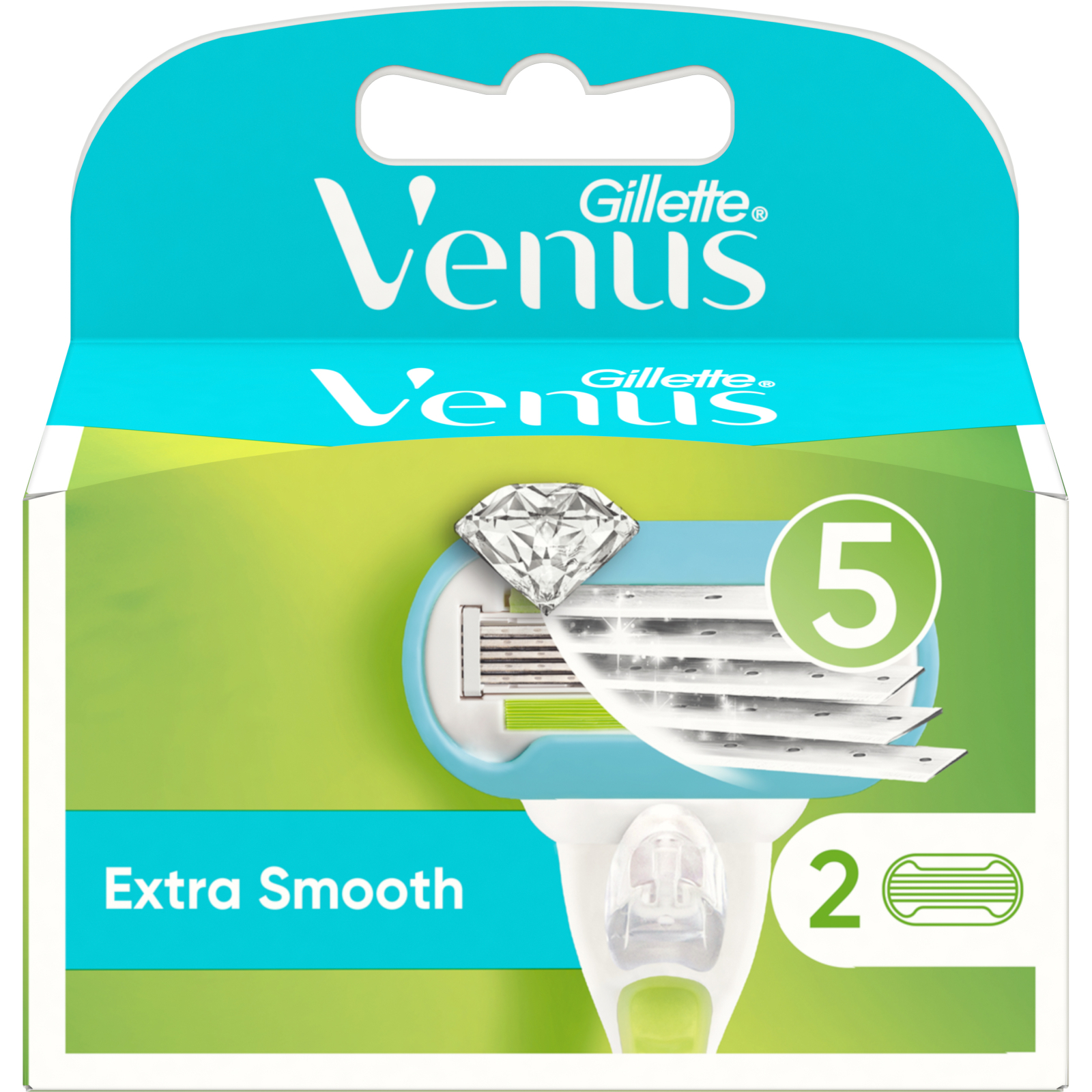 Змінні касети Gillette Venus Extra Smooth Embrace 4 шт. (7702018955527) зображення 2
