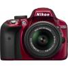Цифровий фотоапарат Nikon D3300 Kit 18-55 VR AF-P Red (VBA391K002) зображення 2