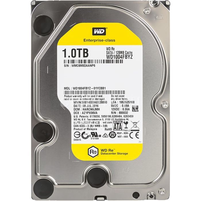 Жорсткий диск 3.5" 1TB WD (WD1004FBYZ)
