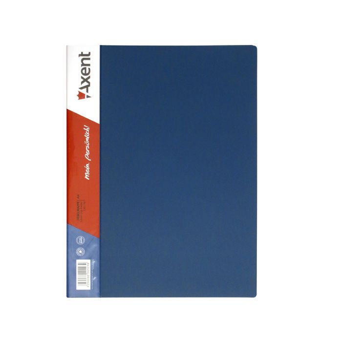 Папка с зажимом Axent А4, blue (1301-02-А)
