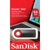 USB флеш накопитель SanDisk 64GB Cruzer Dial USB 2.0 (SDCZ57-064G-B35) изображение 6
