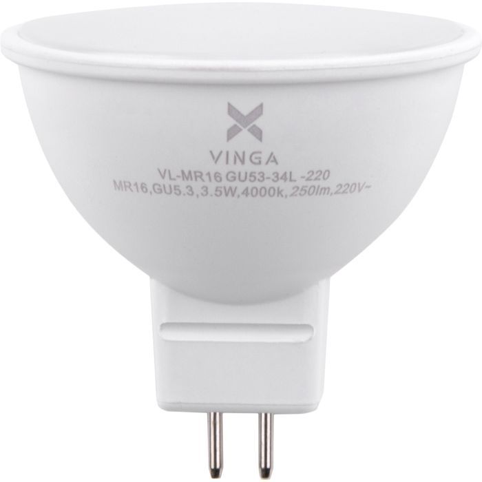 Лампочка Vinga VL-MR16GU53-34L-220 зображення 3