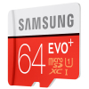 Карта пам'яті Samsung 64GB microSDXC class 10 UHS-I EVO PLUS (MB-MC64DA/RU) зображення 3