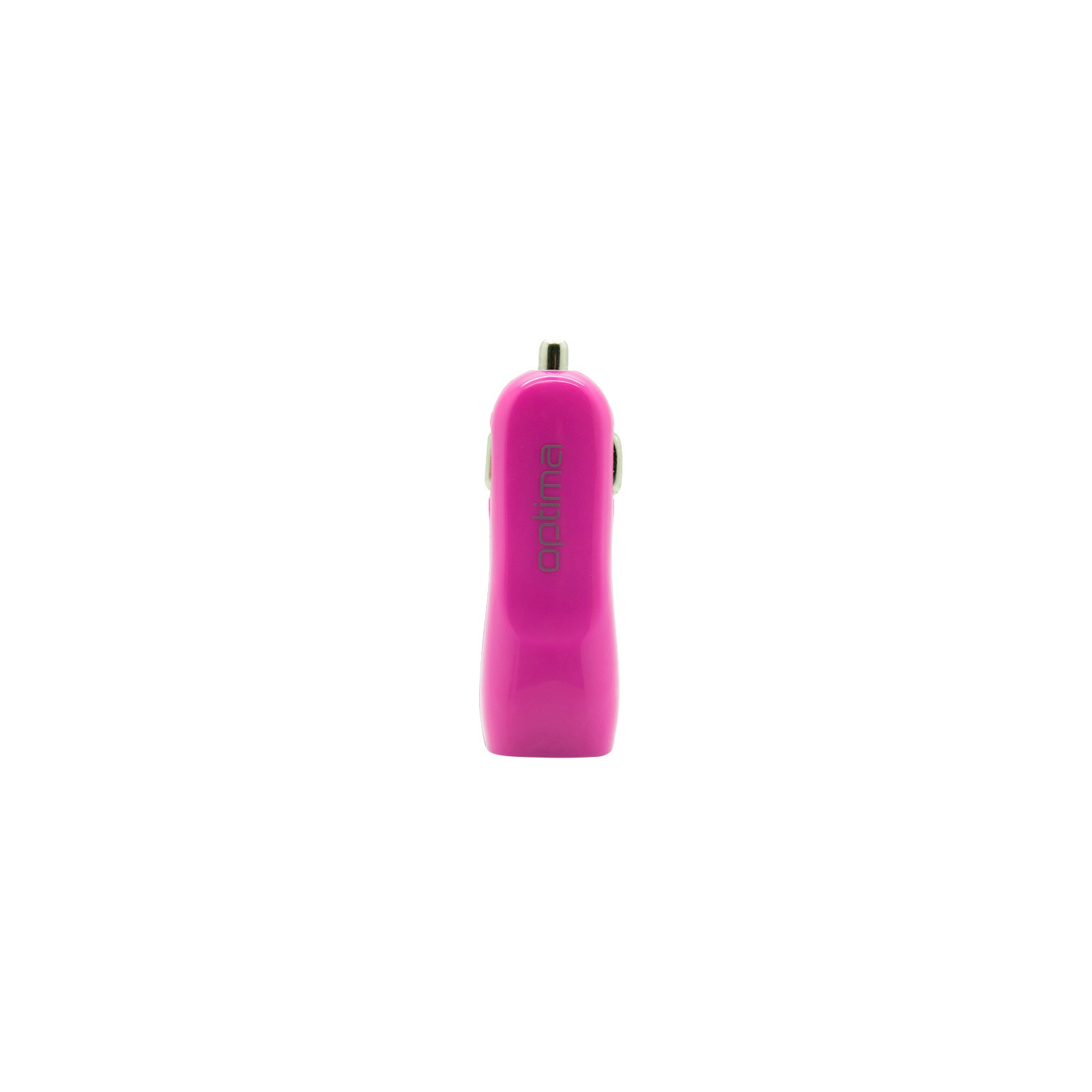 Зарядное устройство Optima 2*USB (1A) Pink (40800)