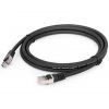 Патч-корд 0.25м S/FTP Cat 6A CU LSZH black Cablexpert (PP6A-LSZHCU-BK-0.25M) изображение 2