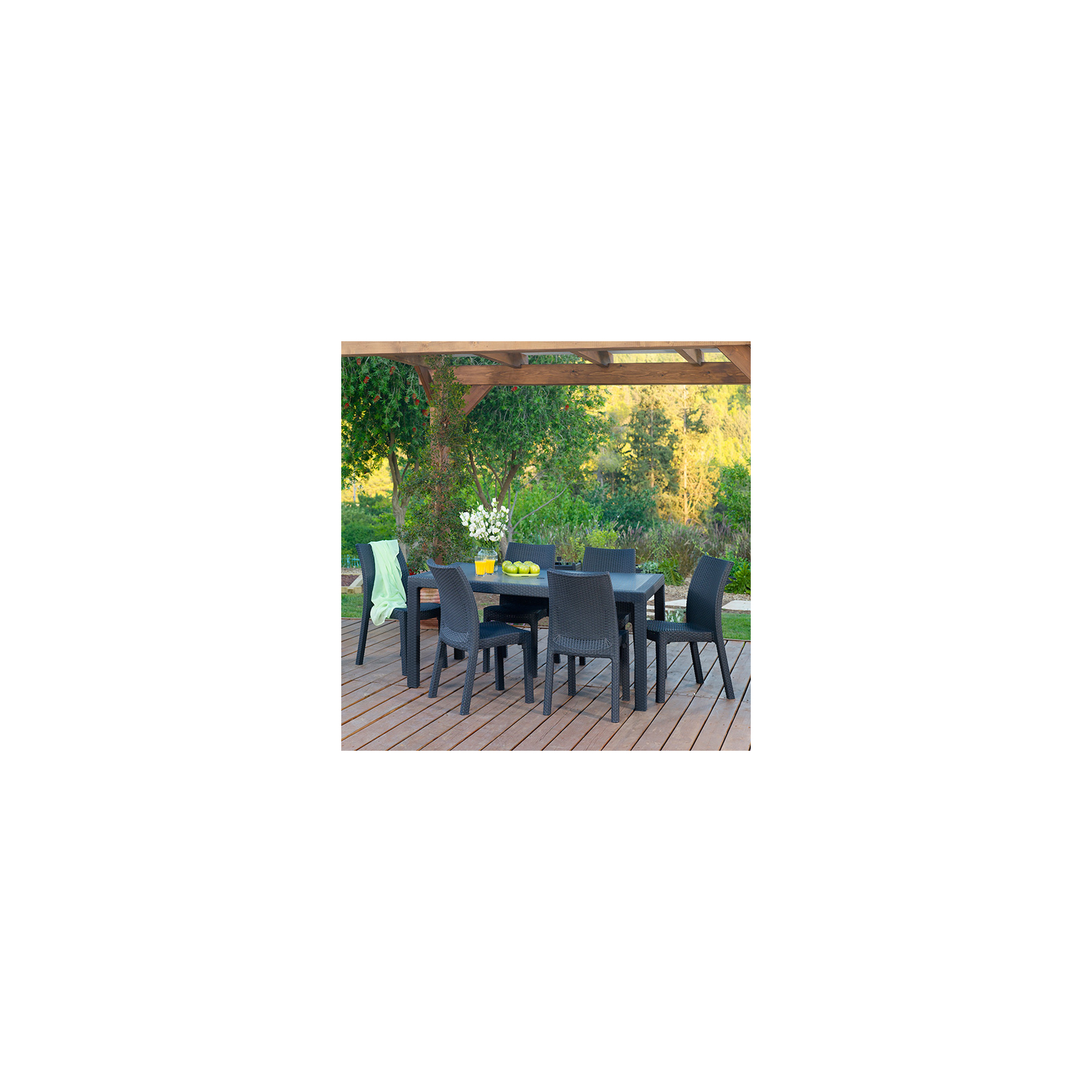 Стіл садовий Keter Melody серый (171902055939) зображення 3