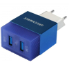 Зарядний пристрій Greenwave 2*USB 5V/2.4A (CH-TC-224L blue) зображення 3