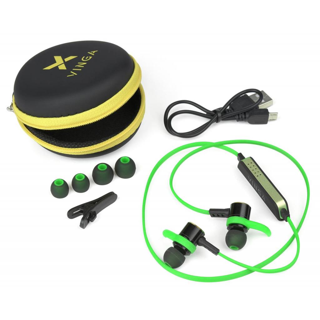 Навушники Vinga EBT050 Bluetooth Green (EBT050GR) зображення 5