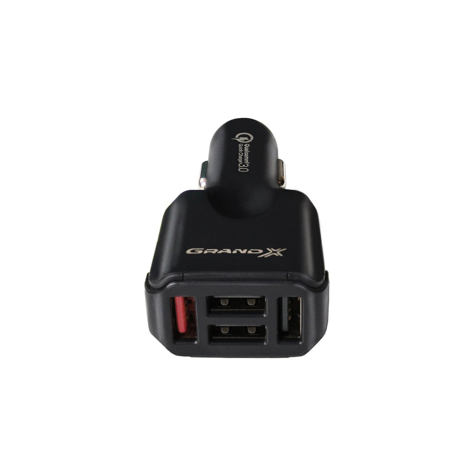 Зарядний пристрій Grand-X Quick Charge 3.0 + 3 USB 7,8А (CH-09) зображення 3
