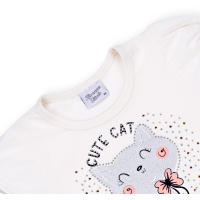 Платье детское Breeze с котиком (9774-116G-peach) изображение 3