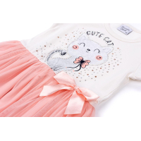 Платье детское Breeze с котиком (9774-116G-peach) изображение 4