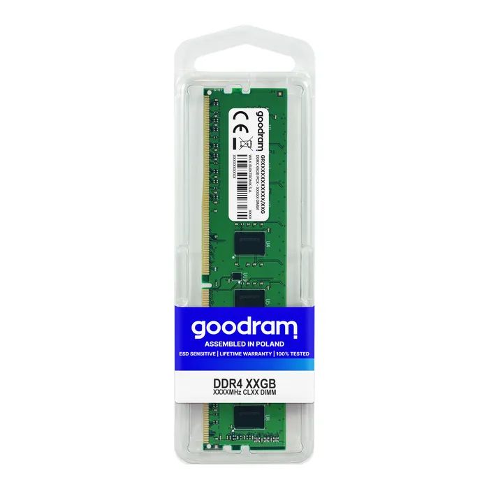 Модуль памяти для компьютера DDR4 16GB 2666 MHz Goodram (GR2666D464L19S/16G) изображение 3
