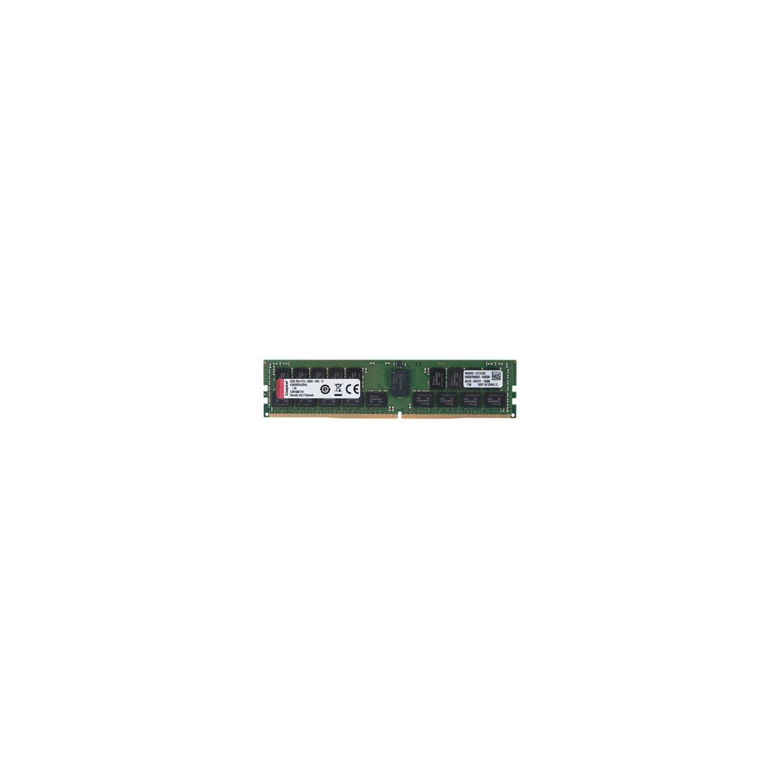 Модуль памяти для сервера DDR4 32Gb ECC RDIMM 2666MHz 2Rx4 1.2V CL19 Kingston (KSM26RD4/32HAI)