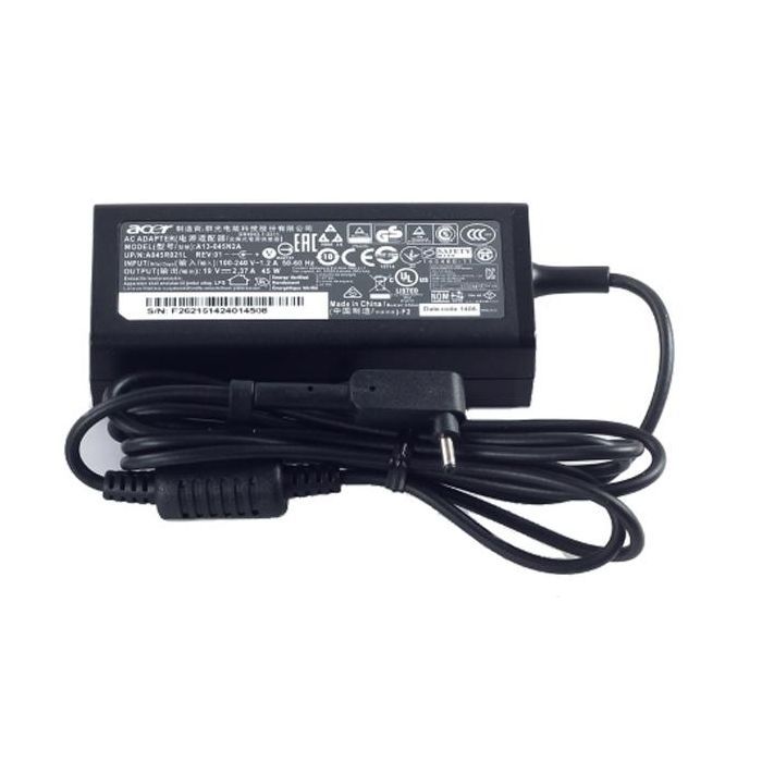 Блок питания к ноутбуку Acer 45W 19V 2.37A разъем 3.0/1.1 (A13-045N2A / A40227)
