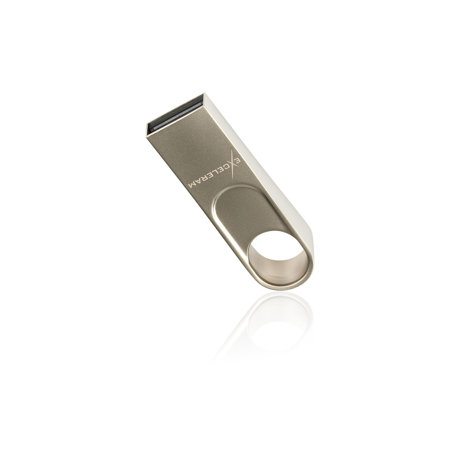 USB флеш накопичувач eXceleram 16GB U5 Series Silver USB 2.0 (EXP2U2U5S16) зображення 3