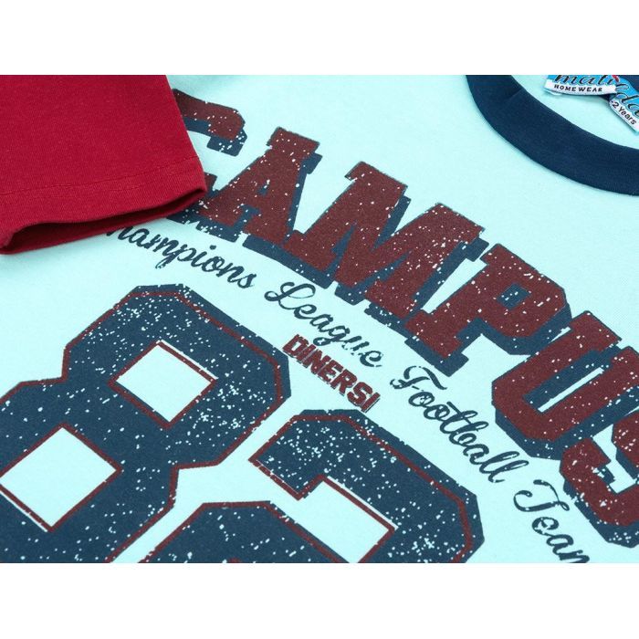 Піжама дитяча Matilda "CAMPUS" (7500-122B-blue) зображення 9