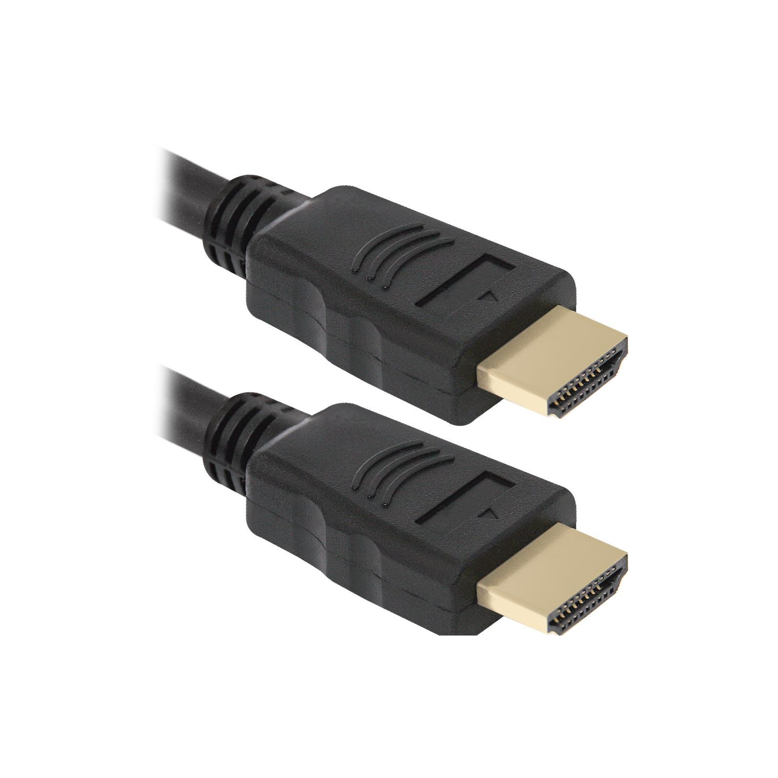 Кабель мультимедійний HDMI to HDMI 2.0m HDMI-07 v1.4 Defender (87352) зображення 2