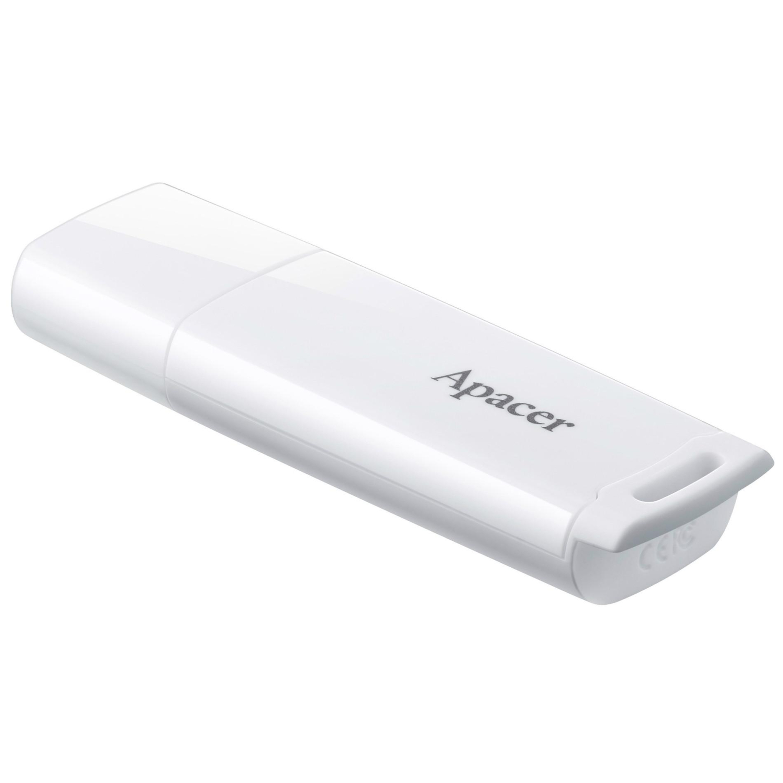 USB флеш накопичувач Apacer 8GB AH336 White USB 2.0 (AP8GAH336W-1) зображення 2