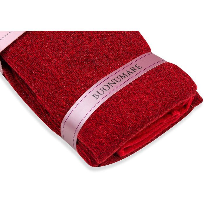 Колготки детские BNM с люрексом (M0C0301-1366-13G-dark burgundy) изображение 3