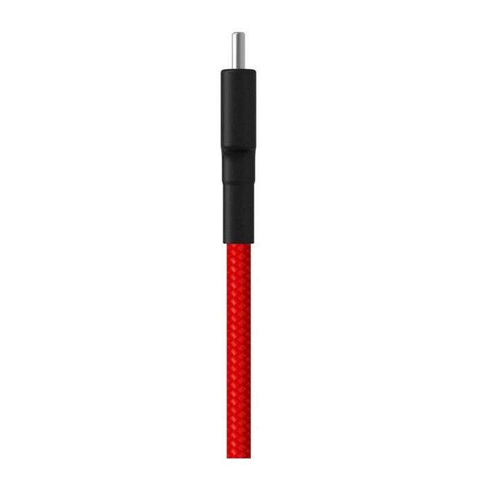 Дата кабель USB 2.0 AM to USB-C 1.0m Braide red Xiaomi (435419) зображення 2