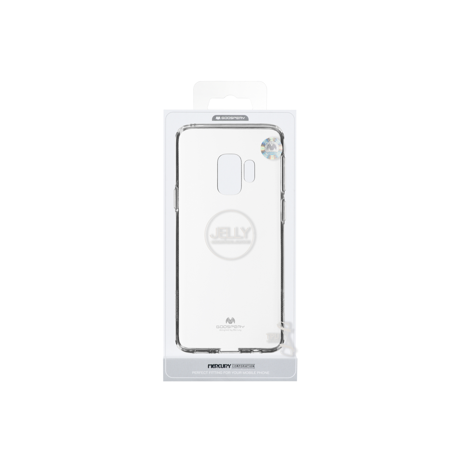 Чохол до мобільного телефона Goospery Transparent Jelly Samsung Galaxy S9 Transparent (8806174367992) зображення 3