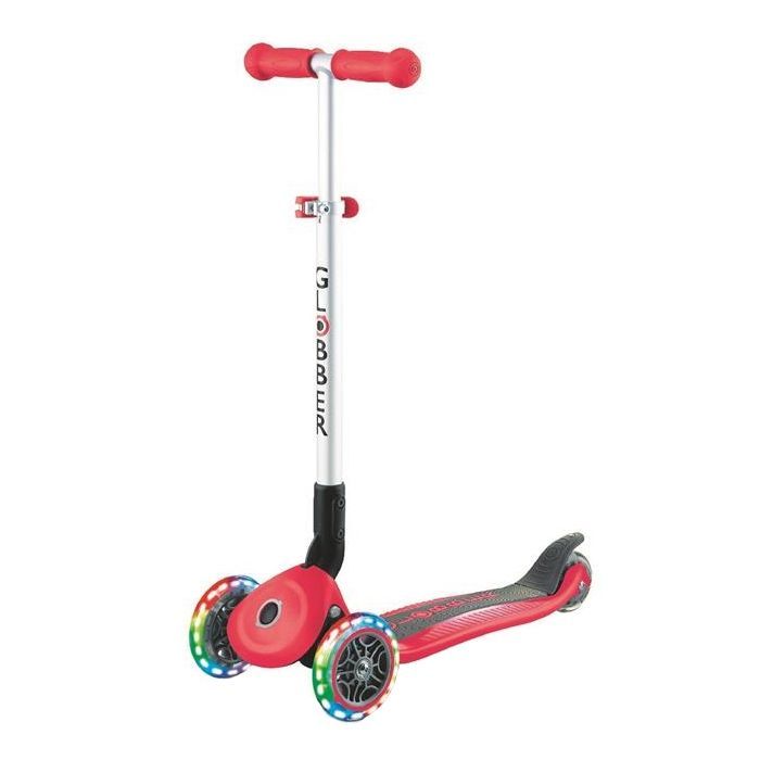 Самокат Globber Primo Foldable Lights Синий (432-100)