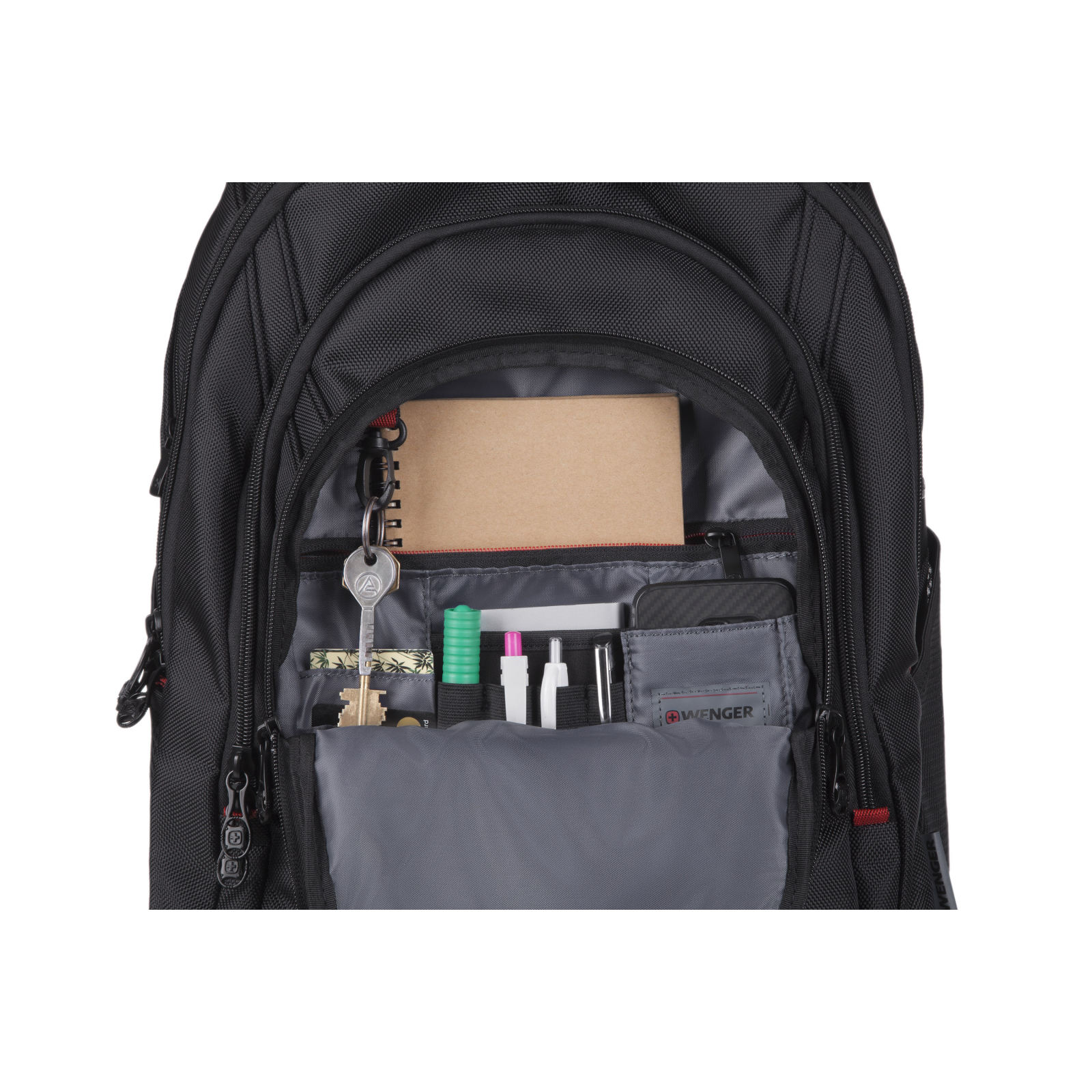 Рюкзак для ноутбука Wenger 16" Ibex 125th Slim Black (605500) зображення 10