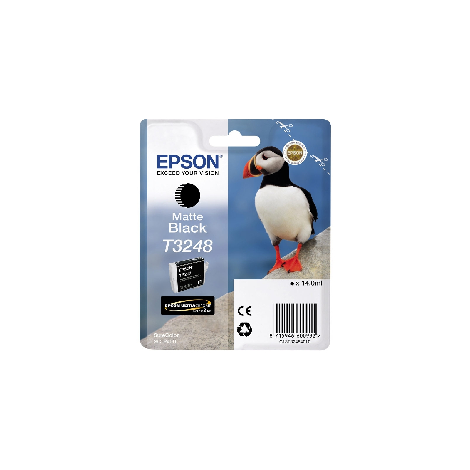 Картридж Epson SC-P400 Matte Black (C13T32484010)