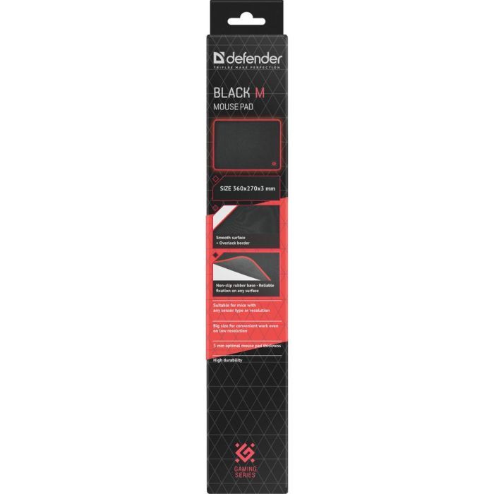 Килимок для мишки Defender Black M (50560) зображення 5